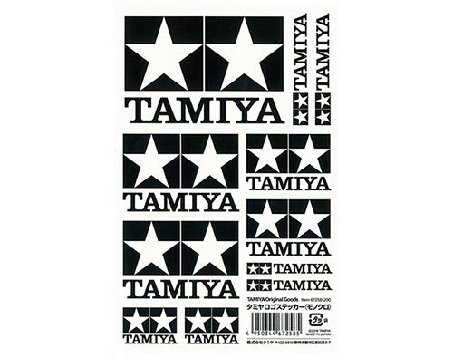 [67258] Tamiya Logo Stickers Mono